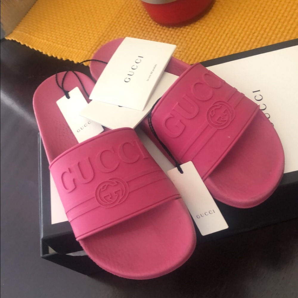 Authentic Gucci slides